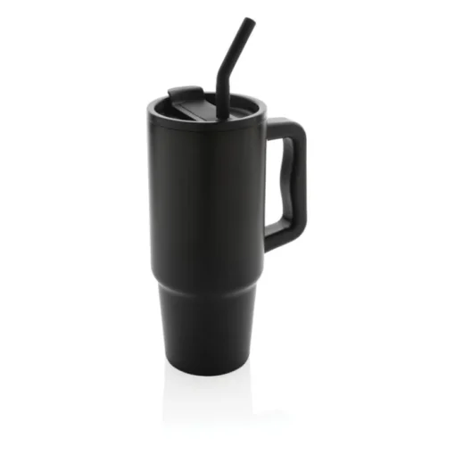 Gift Campaign Tazza termica in acciaio inossidabile riciclato con cannuccia 900ml> Borracce Termiche|Borracce Di Metallo