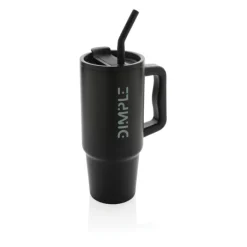 Gift Campaign Tazza termica in acciaio inossidabile riciclato con cannuccia 900ml> Borracce Termiche|Borracce Di Metallo