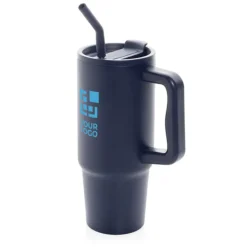 Gift Campaign Tazza termica in acciaio inossidabile riciclato con cannuccia 900ml></noscript> Borracce Termiche|Borracce Di Metallo
