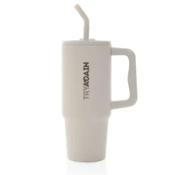 Gift Campaign Tazza termica in acciaio inossidabile riciclato con cannuccia 900ml></noscript> Borracce Termiche|Borracce Di Metallo