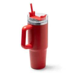 Gift Campaign Tazza termica in acciaio inox riciclato con cannuccia 870ml></noscript> Borracce Termiche