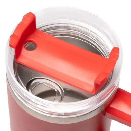 Gift Campaign Tazza termica in acciaio inox riciclato con cannuccia 870ml> Borracce Termiche