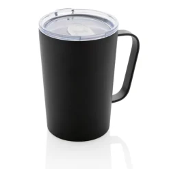 Gift Campaign Tazza termica in acciaio riciclato con manico 420ml Premium Recycled> Gadget Per L'Ufficio|Bicchieri Termici Personalizzati