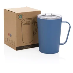 Gift Campaign Tazza termica in acciaio riciclato con manico 420ml Premium Recycled></noscript> Gadget Per L'Ufficio|Bicchieri Termici Personalizzati