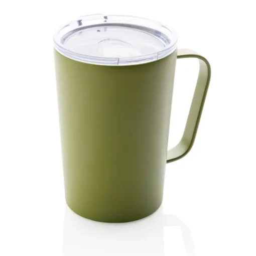 Gift Campaign Tazza termica in acciaio riciclato con manico 420ml Premium Recycled> Gadget Per L'Ufficio|Bicchieri Termici Personalizzati
