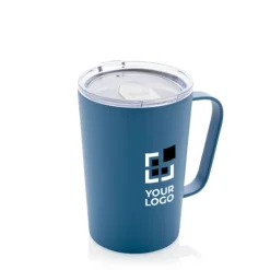 Gift Campaign Tazza termica in acciaio riciclato con manico 420ml Premium Recycled></noscript> Gadget Per L'Ufficio|Bicchieri Termici Personalizzati
