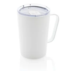 Gift Campaign Tazza termica in acciaio riciclato con manico 420ml Premium Recycled></noscript> Gadget Per L'Ufficio|Bicchieri Termici Personalizzati