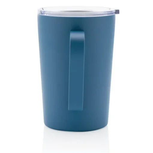 Gift Campaign Tazza termica in acciaio riciclato con manico 420ml Premium Recycled> Gadget Per L'Ufficio|Bicchieri Termici Personalizzati