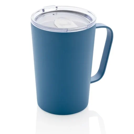 Gift Campaign Tazza termica in acciaio riciclato con manico 420ml Premium Recycled> Gadget Per L'Ufficio|Bicchieri Termici Personalizzati