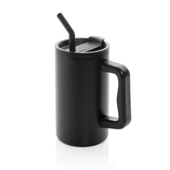 Gift Campaign Tazza termica in acciaio inox riciclato con cannuccia e tappo 800ml> Bicchieri Termici Personalizzati