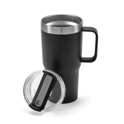 Gift Campaign Tazza termica in acciaio inox riciclato con tappo girevole da 490ml> Bicchieri Termici Personalizzati