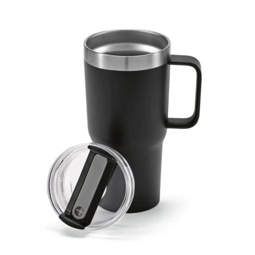 Gift Campaign Tazza termica in acciaio inox riciclato con tappo girevole da 490ml> Bicchieri Termici Personalizzati