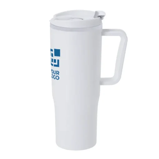 Gift Campaign Tazza termica in PP riciclato con manico ergonomico da 800ml> Bicchieri Termici Personalizzati