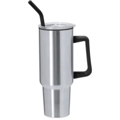 Gift Campaign Tazza termico in acciaio inox con manico e cannuccia nera da 1,2l></noscript> Bicchieri Termici Personalizzati