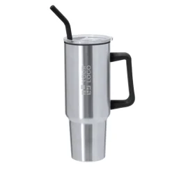Gift Campaign Tazza termico in acciaio inox con manico e cannuccia nera da 1,2l></noscript> Bicchieri Termici Personalizzati