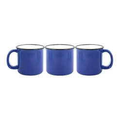 Gift Campaign Tazza vintage in ceramica con bordo nero nella parte superiore 280ml> Tazze Mug