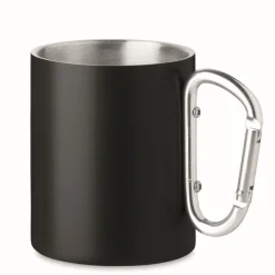 Gift Campaign Tazze di metallo personalizzate con moschettone 300ml Metal Colors> Tazze Mug