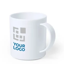 Gift Campaign Tazze personalizzate antibatteriche bianche ISO 350ml Antibacterial><noscript><img width=