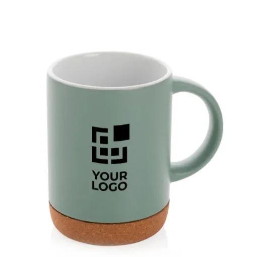 Gift Campaign Tazze personalizzate ceramica base in sughero opaca 280ml Cork Base> Tazze Mug