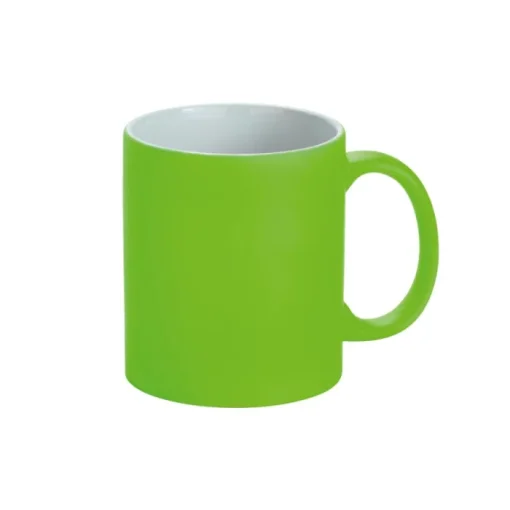Gift Campaign Tazze personalizzate economiche in ceramica colori neon effetto lavagna 350ml Neon> Tazze Mug