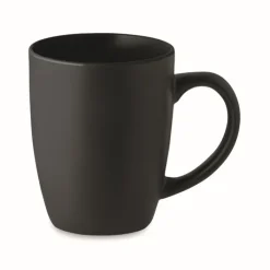 Gift Campaign Tazze promozionali in ceramica nera interno colorato 290ml Duo Black> Tazze Mug