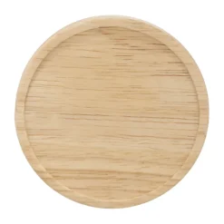 Gift Campaign Tazze pubblicitaria in ceramica con coperchio in bamboo 400ml Coaster> Tazze Mug