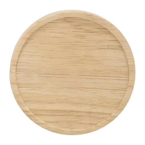 Gift Campaign Tazze pubblicitaria in ceramica con coperchio in bamboo 400ml Coaster> Tazze Mug