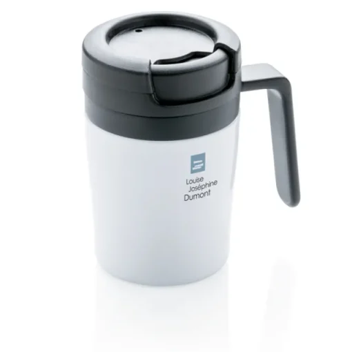 Gift Campaign Tazze termiche da viaggio personalizzate con manico 160ml Coffee> Bicchieri Termici Personalizzati