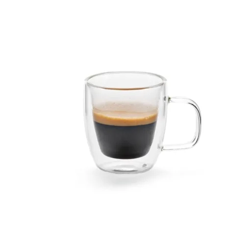 Gift Campaign Tazzina da caffè in vetro borosilicato a doppia parete da 50 ml> Tazzine Da Caffè E Tazze Tè
