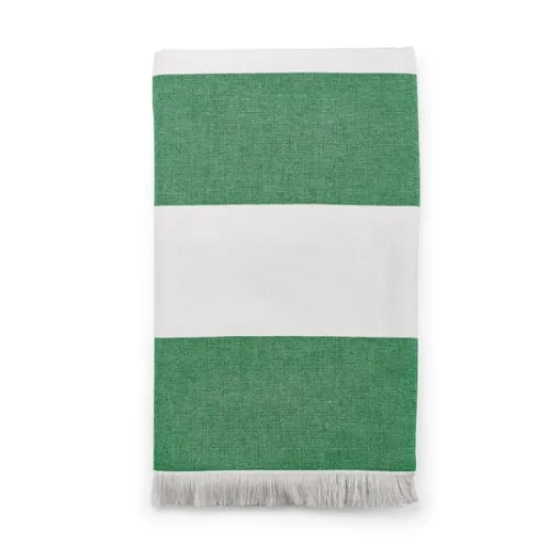 Gift Campaign Telo da spiaggia 80 x 160 cm a righe in cotone riciclato 350 g/m2> Teli Mare|Asciugamani Personalizzati