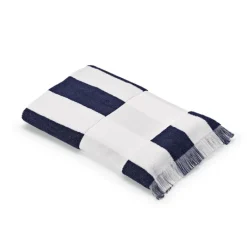 Gift Campaign Telo da spiaggia 80 x 180 cm a righe in cotone riciclato 450 g/m2> Teli Mare|Asciugamani Personalizzati
