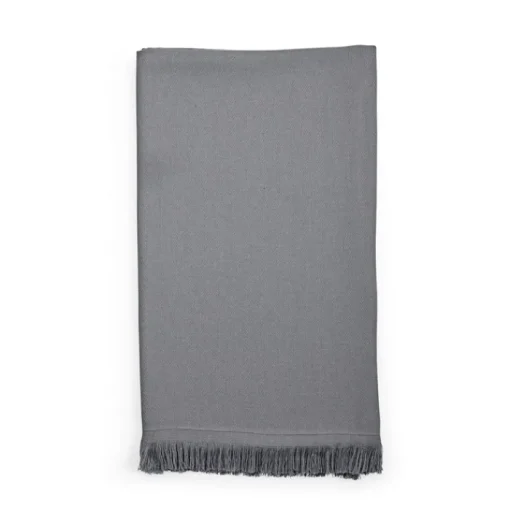 Gift Campaign Telo da spiaggia 80 x 180 cm in cotone riciclato 250 g/m2 con frange> Teli Mare|Asciugamani Personalizzati