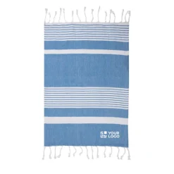 Gift Campaign Telo di cotone organico 175g/m2 tipo Hammam con motivo a righe 50x70cm></noscript> Teli Mare|Asciugamani Personalizzati