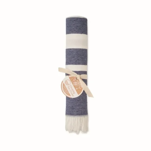 Gift Campaign Telo male SEAQUAL® in cotone e poliestere riciclato 300 g/m2 70x140cm> Teli Mare|Asciugamani Personalizzati