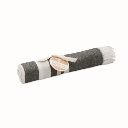 Gift Campaign Telo male SEAQUAL® in cotone e poliestere riciclato 300 g/m2 70x140cm> Teli Mare|Asciugamani Personalizzati