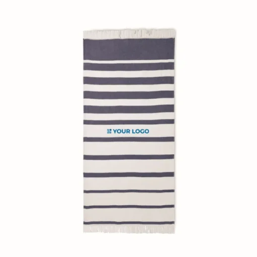 Gift Campaign Telo male SEAQUAL® in cotone e poliestere riciclato 300 g/m2 70x140cm> Teli Mare|Asciugamani Personalizzati