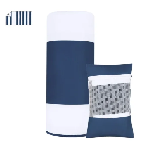 Gift Campaign Telo mare con custodia e tasca impermeabile 200 g/m2> Teli Mare|Asciugamani Personalizzati