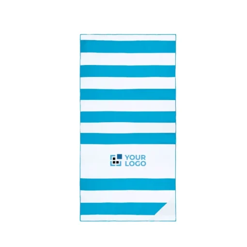 Gift Campaign Telo mare con custodia e tasca impermeabile 200 g/m2> Teli Mare|Asciugamani Personalizzati