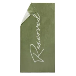 Gift Campaign Telo mare con logo con tasca per lettino 160x80cm Out of Office> Teli Mare|Asciugamani Personalizzati