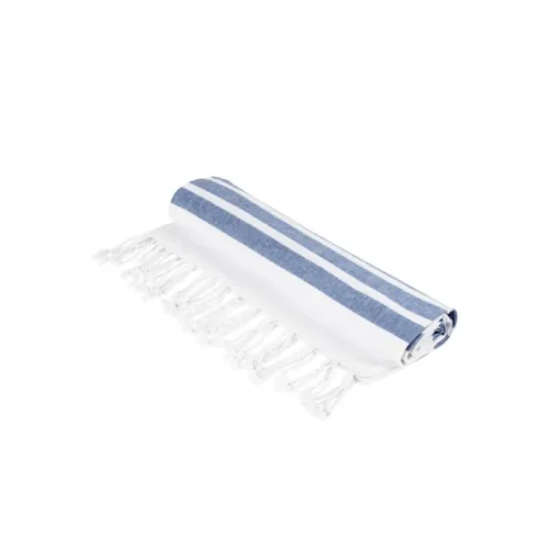 Gift Campaign Telo mare in cotone e poliestere a righe con frange 180 g/m2> Teli Mare|Asciugamani Personalizzati