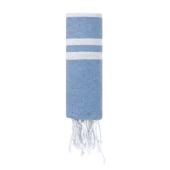 Gift Campaign Telo mare leggero a righe in cotone e poliestere con frange 150 g/m2></noscript> Teli Mare|Asciugamani Personalizzati