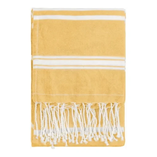Gift Campaign Telo mare personalizzabile in cotone e fouta più colori a righe Mallorca> Teli Mare|Asciugamani Personalizzati