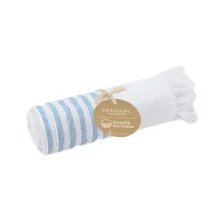 Gift Campaign Telo mare SEAQUAL in cotone e poliestere riciclato 300 g/m2 100x170 cm></noscript> Teli Mare|Asciugamani Personalizzati