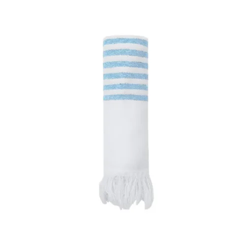 Gift Campaign Telo mare SEAQUAL in cotone e poliestere riciclato 300 g/m2 70x140 cm> Teli Mare|Asciugamani Personalizzati