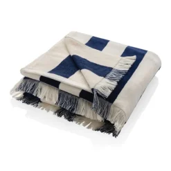 Gift Campaign Telo spiaggia pubblicitario a righe riciclato 180x100cm EcoComfort XL><noscript><img width=