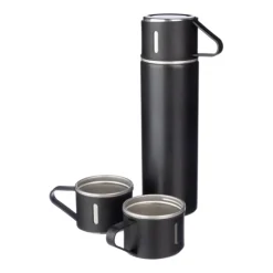 Gift Campaign Termos a doppia parete in acciaio inox da 420ml con 2 tazze da 150ml> Thermos Personalizzati