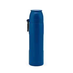 Gift Campaign Termos in acciaio inossidabile riciclato con due tazze 1l></noscript> Thermos Personalizzati