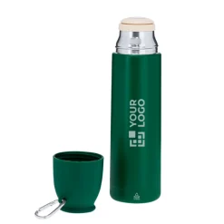 Gift Campaign Termos in acciaio inox riciclato 500 ml con tazza da 120 ml></noscript> Thermos Personalizzati