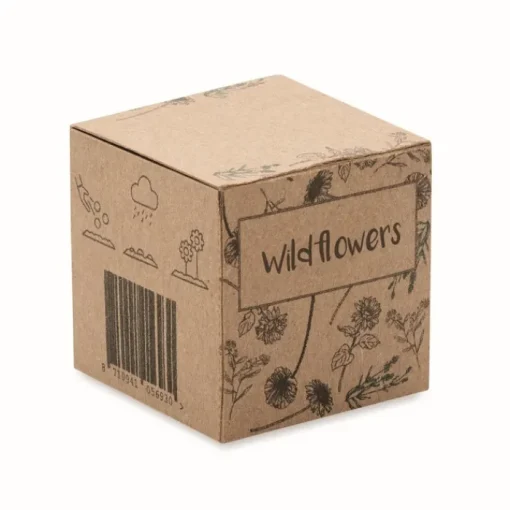 Gift Campaign Terriccio e semi di fiori di campo in scatola di carta Wild Flower> Vasetti Con Semi