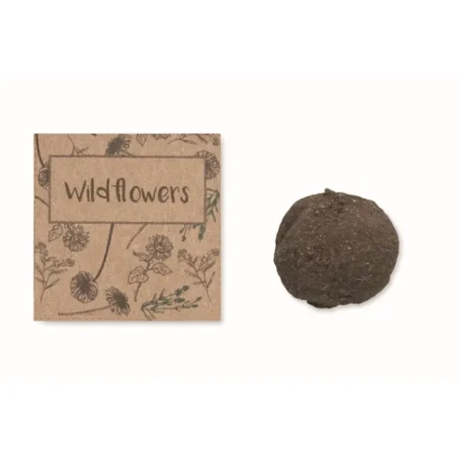 Gift Campaign Terriccio e semi di fiori di campo in scatola di carta Wild Flower> Vasetti Con Semi